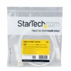 Cable Adaptador de 2m de Monitor Mini DisplayPort 1.2 Macho a DP Macho - 4k Blanco - StarTech