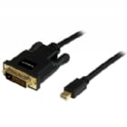 Cable de 3m Adaptador de Video Mini DisplayPort a DVI-D - Conversor Pasivo - 1920x1200 - Negro - StarTech