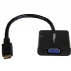 Adaptador Conversor Mini HDMI a VGA para Cámara Fotográfica Digital / Videocámara - 1920x1080 - StarTech