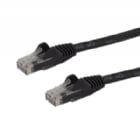 Cable de Red Ethernet Snagless Sin Enganches Cat 6 Cat6 Gigabit 1m - Negro - StarTech