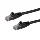 Cable de Red Ethernet Snagless Sin Enganches Cat 6 Cat6 Gigabit 2m - Negro - StarTech
