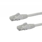 Cable de Red de 0,5m Blanco Cat6 UTP Ethernet Gigabit RJ45 sin Enganches - StarTech
