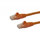 Cable de Red de 15cm Naranja Cat6 UTP Ethernet Gigabit RJ45 sin Enganches - StarTech