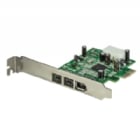 Adaptador Tarjeta FireWire PCI-Express  PCI-e de 2 Puertos F/W 800 y 1 Puerto F/W 400 - StarTech