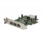 Adaptador Tarjeta FireWire PCI-Express Bajo Perfil de 2 Puertos F/W 800 y 1 Puerto F/W 400 - StarTech