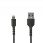 Cable de 1m USB a Lightning  - Certificado MFi de Apple - Negro - StarTech