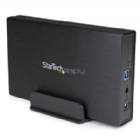 Gabinete Cofre Carcasa USB 3.0 de Disco Duro SATA 3 III 6Gbps de 3,5 Pulgadas Externo con UASP - Aluminio Negro - StarTech