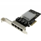 Tarjeta de Red PCI Express Ethernet Gigabit con 4 Puertos RJ45 Chipset Intel i350 - StarTech
