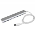 Concentrador USB 3.0 de 7 Puertos - Hub con Cable Incorporado - StarTech
