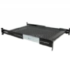 Estante Bandeja Deslizante Perforada Telescópica para Armario Rack de Servidores con Profundidad Ajustable - 2U 22,7kg 50lb - StarTech