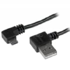 Cable de 1m Micro USB con conector acodado a la derecha - StarTech