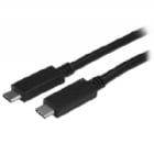 Cable de 1m USB-C con Entrega de Potencia hasta 5A - USB 3.1 de 10 Gbps USB Tipo C Certificado - StarTech