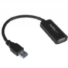 Adaptador de Video Conversor USB 3.0 a VGA con Controladores Incorporados - Cable Convertidor - 1920x1200 - StarTech