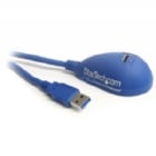 Cable de 1,5m Extensión Alargador USB 3.0 SuperSpeed Dock de Escritorio - Macho a Hembra USB A - StarTech
