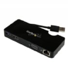 Replicador de Puertos USB 3.0 de Viajes con HDMI o VGA - Docking Station para Notebook - StarTech