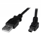 Cable Adaptador 1m USB A Macho a Mini USB B Macho Acodado en Ángulo hacia Arriba - StarTech