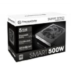Fuente de Poder Thermaltake Smart de 500 Watts (ATX, Certificada 80+)