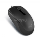 Mouse Genius DX-120 (USB, 1000DPI, Negro)