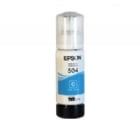 Botella Tinta Epson T504 Cian