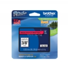 Cinta laminada Brother TZe421 para etiquetadoras P-Touch (negro sobre rojo, 0.35x 26.2)