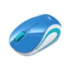 Mouse Inalámbrico Logitech M187 (Blanco/Azul)