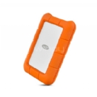 Disco duro portátil LaCie Rugged USB-C de 2TB (Resistencia a caídas, Naranja)