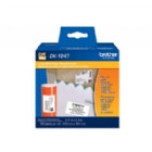 Etiqueta de papel Brother DK1247 (103mm x 164mm, 180 etiquetas, Fondo Blanco)