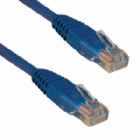 Cable Ethernet Cat5, 304.8 mm, 1 ft, RJ45 Macho a RJ45 Macho, Azul