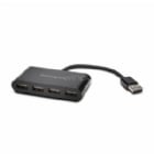 Mini Hub Kensington USB de 4 puertos (USB 2.0)