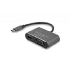 Adaptador USB-C a VGA y HDMI - 2en1 - 4K 30Hz - Gris Espacial - Adaptador de Video Externo USB Tipo C - StarTech