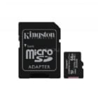 Tarjeta de memoria Kingston 64GB Canvas Select Plus UHS-I microSDXC con adaptador SD