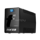 UPS Forza SL Series SL-802UL-C (220 V, 480 vatios, 800 VA 9 Ah, USB, 4 conectores de salida, negro )
