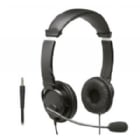 Audífono Kensington Hi-Fi con Micrófono (jack 3.5mm, Negro)