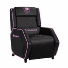 Sillón Gamer Cougar Ranger EVA (Reposacabezas, Cojín, Transpirable, Reclinable, Negro/Rosa)