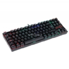 Teclado Mecánico Redragon Kumara K552 RGB (Switch Blue, Compacto, Español, Negro)