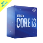 Procesador Intel Core i3-10100F Comet Lake (LGA1200, 4 Cores, 8 Hilos, 3.6/4.3GHz, Sin Video)