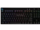 Teclado Mecánico Logitech G Pro RGB (Switch GX Blue, USB, Negro)