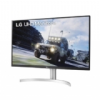Monitor UHD LG 32UN550-W de 31.5“ (VA, 4K, HDR10, FreeSync, dPort+HDMI, Blanco)