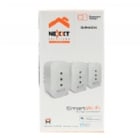 Kit de Enchufes inteligentes Nexxt NHP-S720 (3 unidades, Wi-Fi, 220V)
