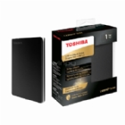 Disco portátil Toshiba Canvio Slim de 1TB (USB 3.0, Mac/PC, Negro)