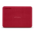 Disco portátil Toshiba Canvio Advance de 2TB (USB 3.0, Mac/PC, rojo)
