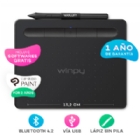 Tableta Digitalizadora Wacom Intuos Creative Pen Bluetooth (Pequeño, Lápiz, Negro)