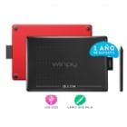 Tableta Digitalizadora One by Wacom (Pequeño, Lápiz, USB, Rojo)