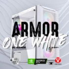 Computador Gamer Armor One White v3 (i3-10105F, GTX 1650, 8GB DDR4, 256GB SSD, FreeDOS)