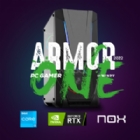 Computador Gamer Armor One RTX (i3-12100, RTX 3050, 8GB DDR4, 480GB NVMe, FreeDOS)