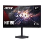 Monitor Curvo ACER Nitro XZ270 de 27“ (VA, Full HD, 240Hz, 1ms, 1500R, DPort+HDMI)