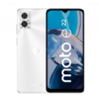 Celular Motorola E22 de 6.5“ (OctaCore, 4GB RAM, 128GB Internos, Blanco)