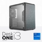 PC de escritorio DeskOne i3 (QuadCore, 8GB RAM, 240GB SSD, FreeDOS)