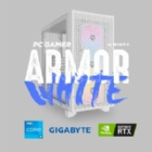 Computador Gamer Armor Pro White (i5-14600KF, RTX 4070 Ti, 32GB DDR4, 1TB NVMe, FreeDOS)