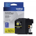 Cartucho tinta Brother amarillo LC101Y